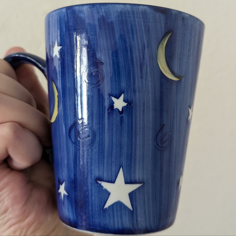 SOLD! Blue Starry Night Mug - Picture 8 of 10